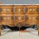 Walnut Sauté Crossbow Commode, Louis XV style – Early 20th century