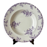 Sublime hollow plate Terre de Fer Longwy Hanoi