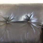B&B Italia Vintage Leather Sofa Modell Coronado Designed By Afra & Tobia Scarpa