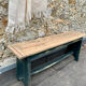Wooden bench