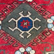 Turkish tribal rug natural dyes 200x120 cm vintage Turkish carpet 2521