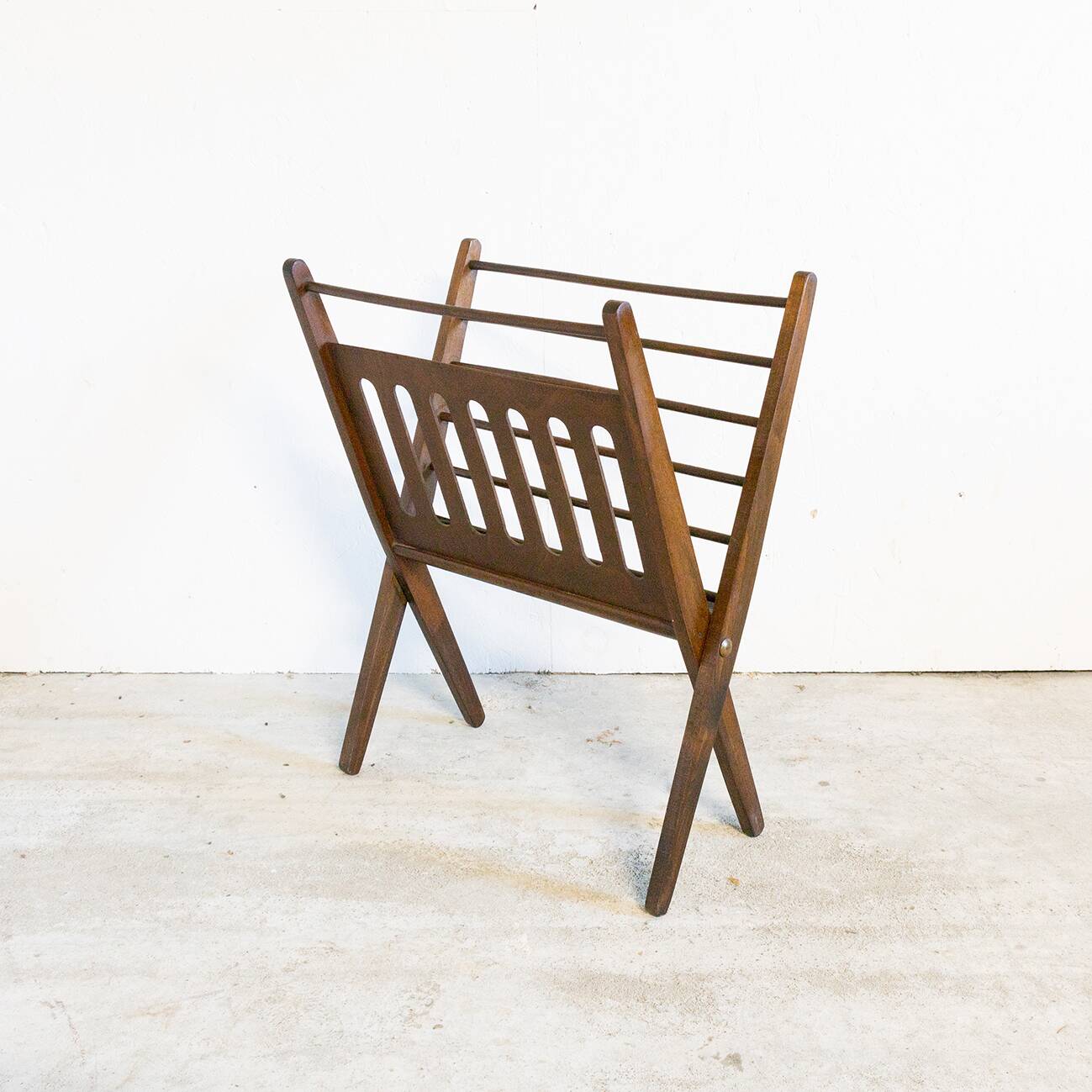 Vintage magazine rack by Cees Braakman