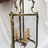 Old bronze lantern