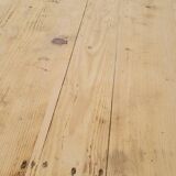 Old rustic farm table 2 drawers 1900s - 1m62