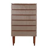 Teak chest of drawers, Danish design, 1960s, production: Denmark