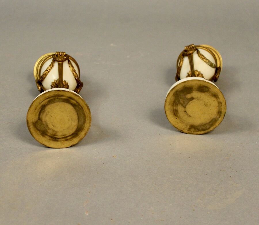 Pair of Louis XVI style cassolettes