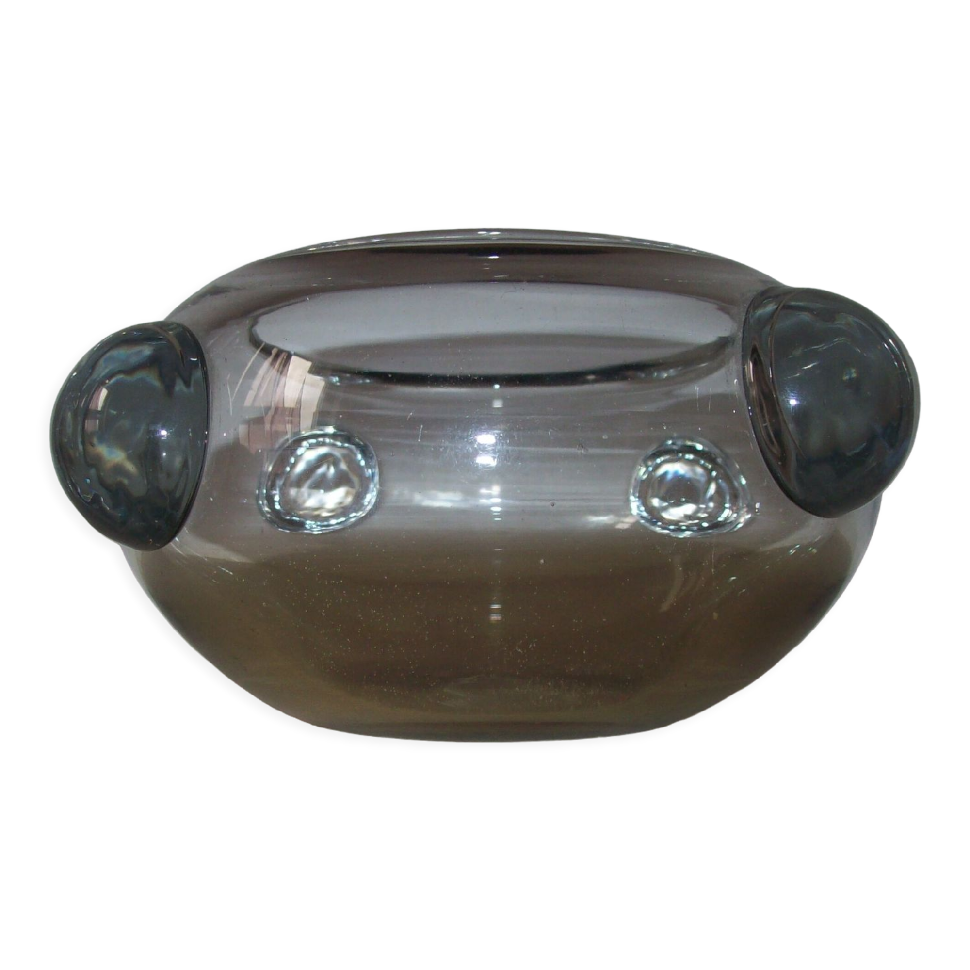 Schneider crystal vase