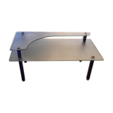 Coffee table in glass from the 1950s