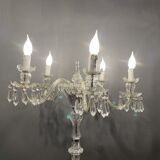 Murano crystal glass floor lamp