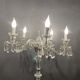Murano crystal glass floor lamp