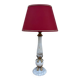 Alabaster column lamp from the 1960s