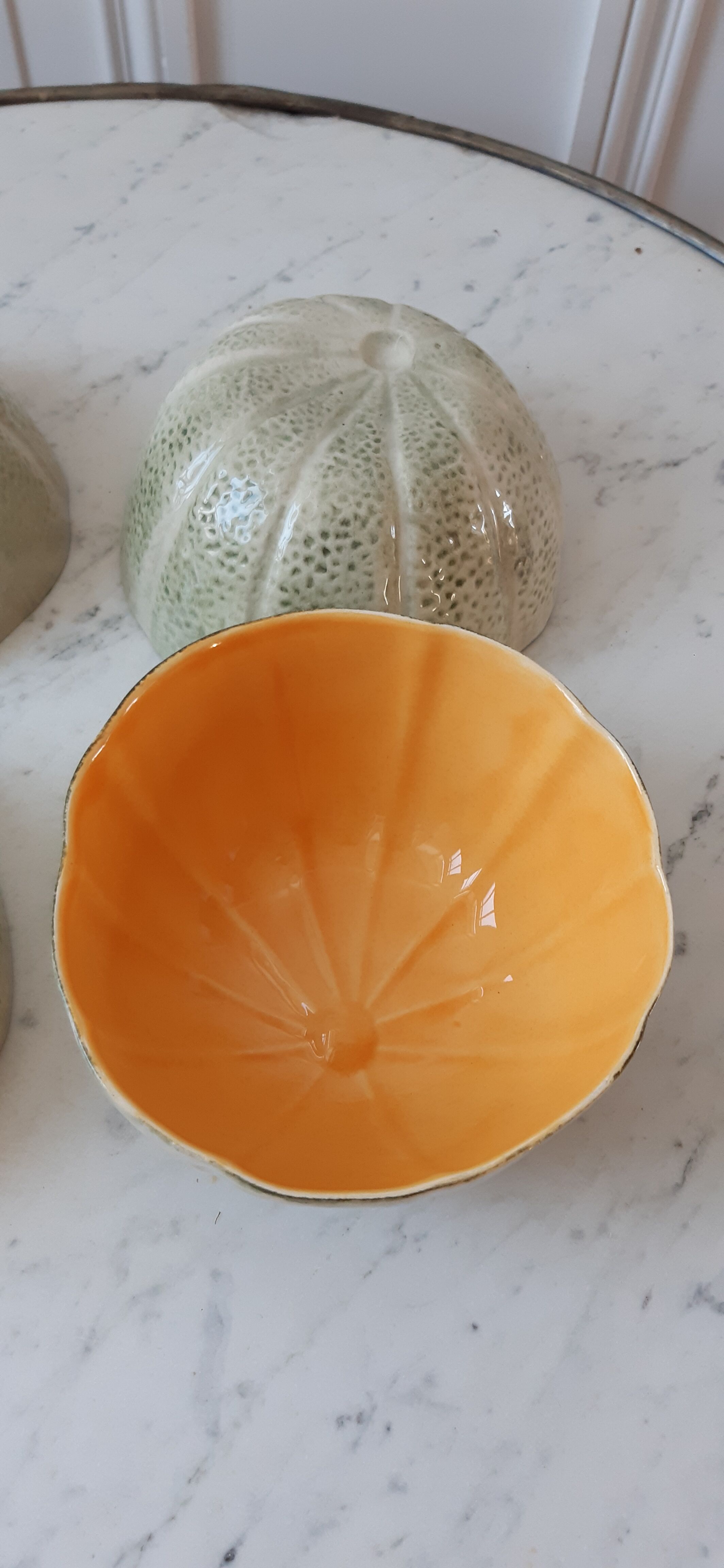 JECOMPRIS Bol à Fruits En Forme De Citron, Assiette En Céramique Pour Salade Décorative