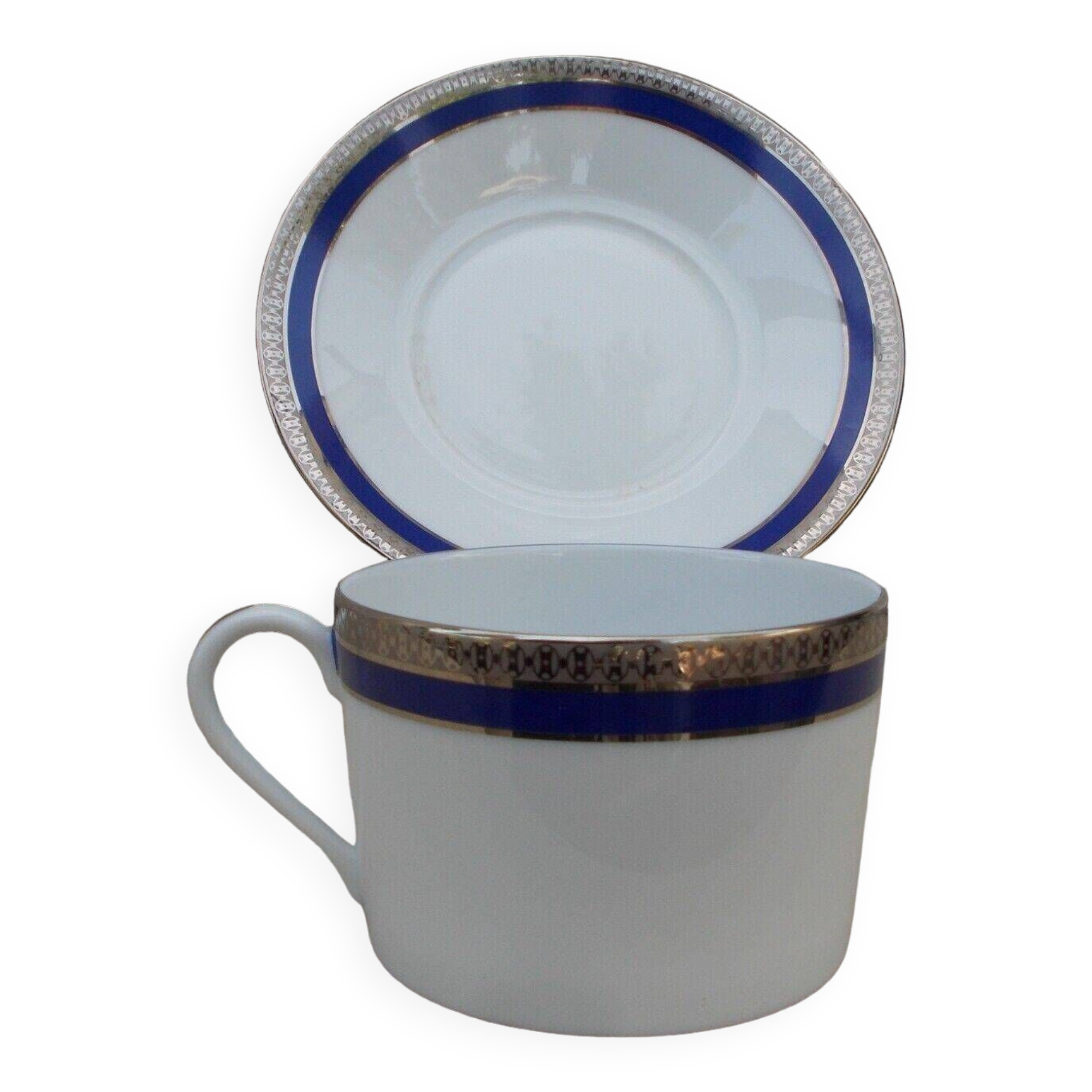 Haviland Limoges Platinum Symphony Cup