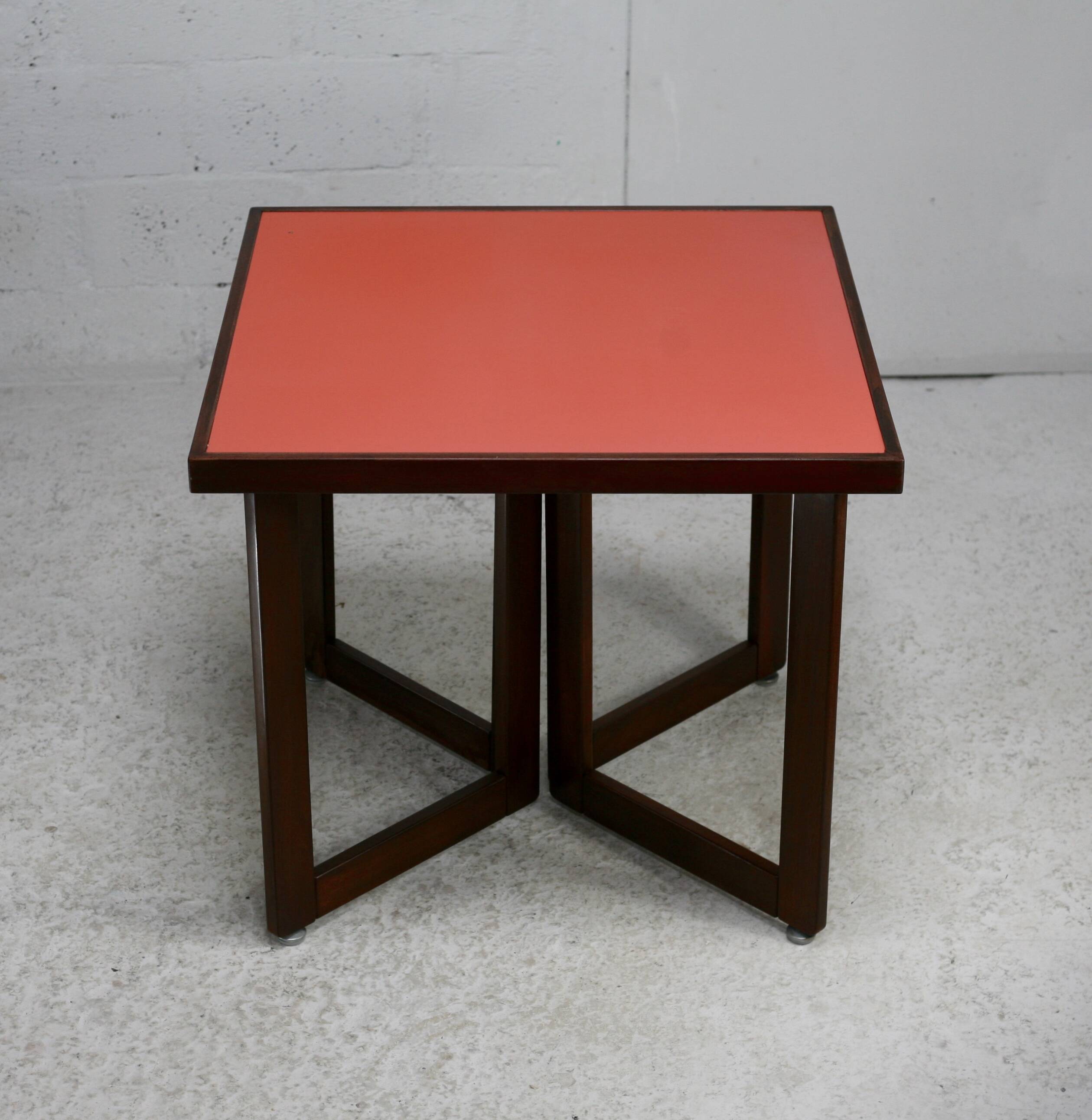Table by Jean Gillon, published by Italma Wood Art, Brazil, circa 1970