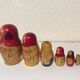 Vintage ancient Russian Matriochka dolls