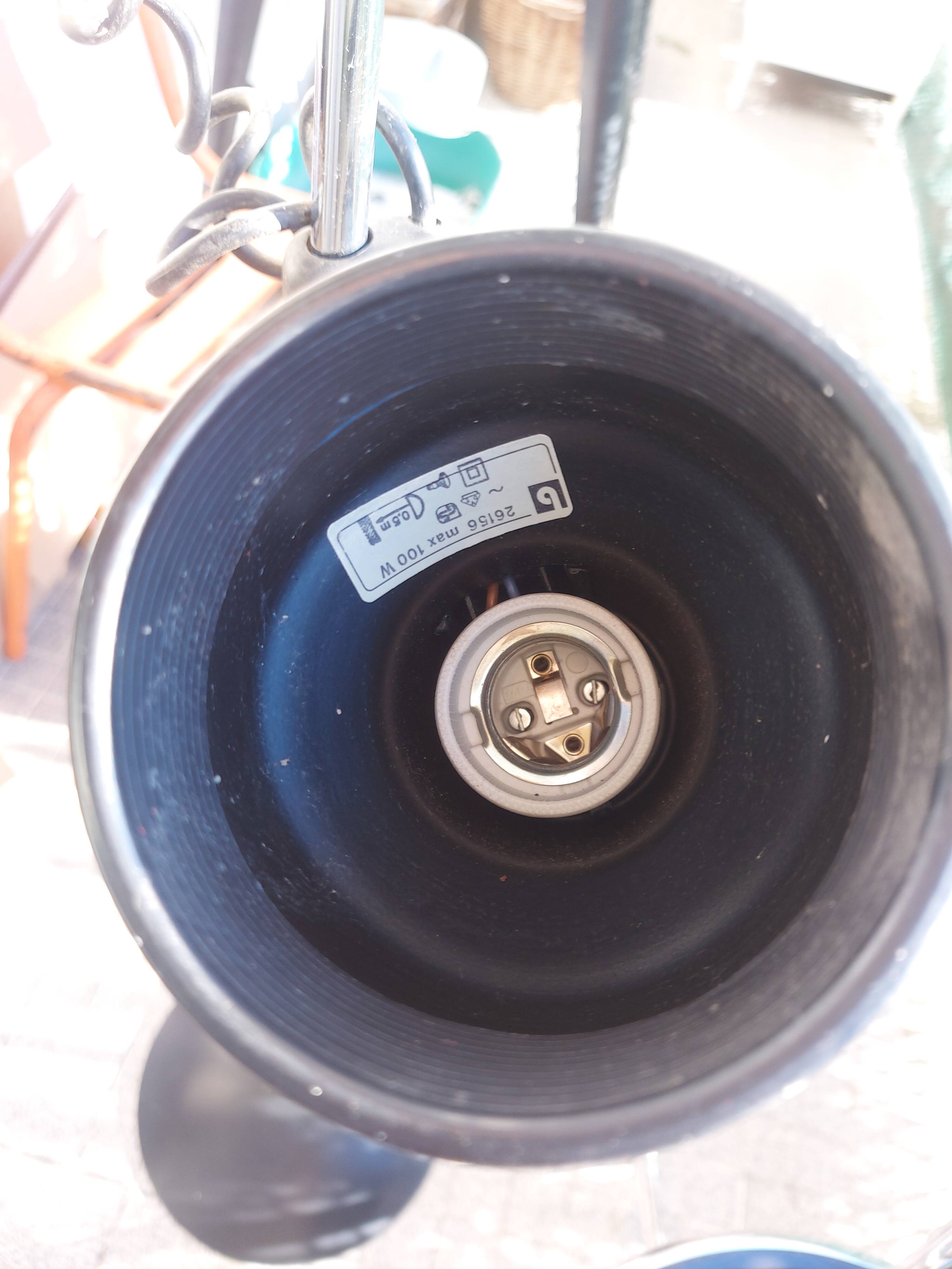 Vintage 80'S Boulanger lamp