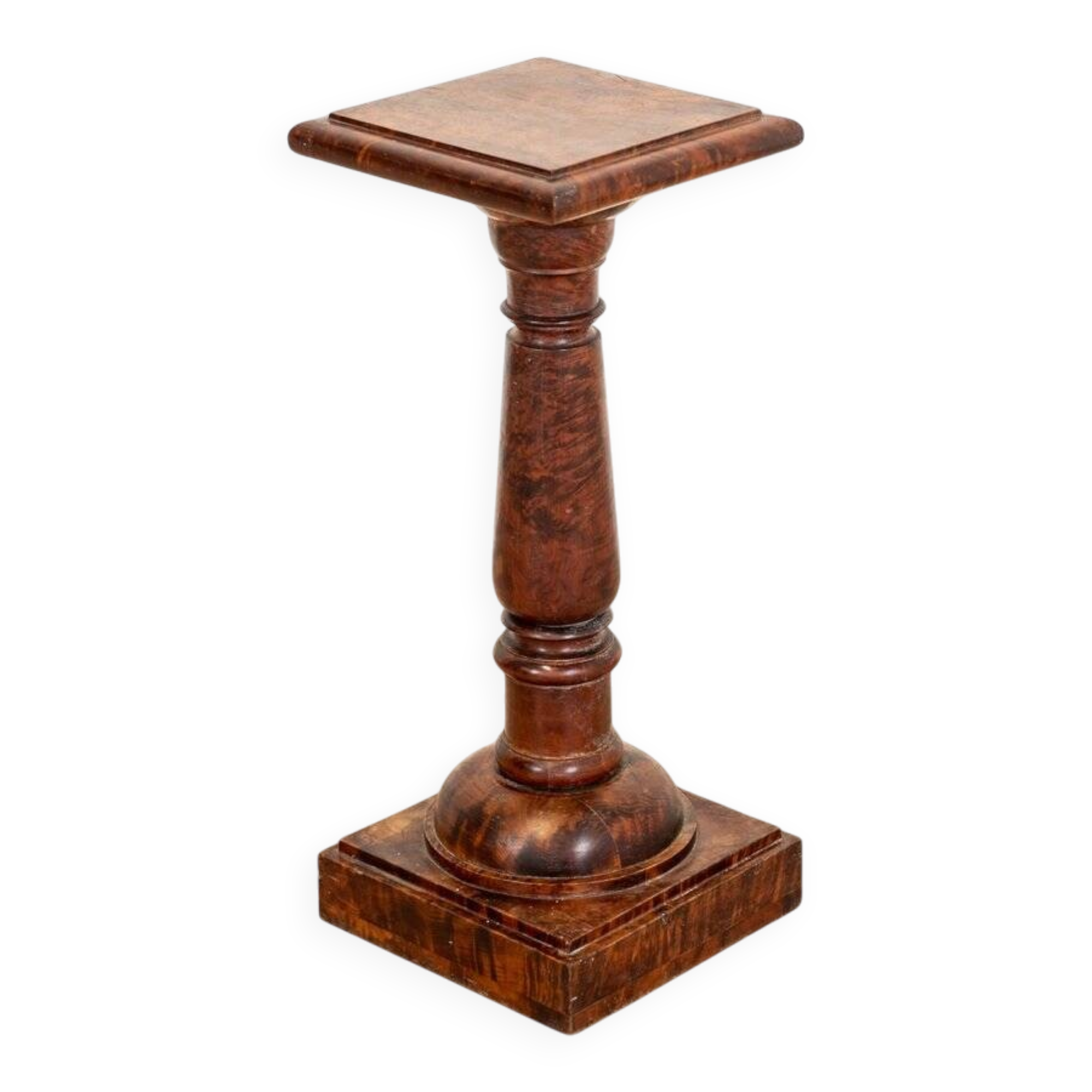 Napoleon III chair in Amboyna burl