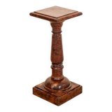 Napoleon III chair in Amboyna burl