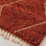 Berber rug in natural wool 250cmx150cm