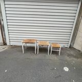 Vintage nesting stools