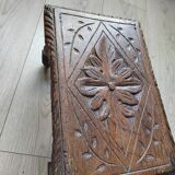 19th century oak stool