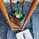 Wicker and vintage bamboo harness