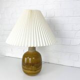 Scandinavian ceramic table lamp, Nils Kähler for HAK, Denmark, 1960s