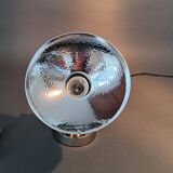 1960 chrome table spot and hammered diffuser.