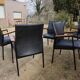 Midcentury Industrial Minimalistic Dutch Design Armchairs/Conference Chairs