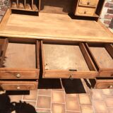 Period office in pitchpin