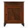 Burr wood cabinet, solid wood, Danish design, 1960s