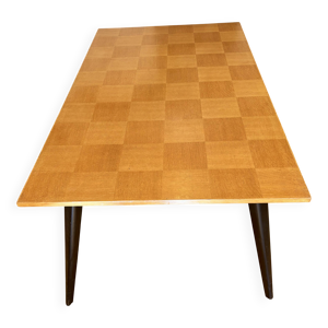 table vintage pied compas