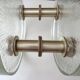 Mid Century glass door handle, handle for glass door 70's