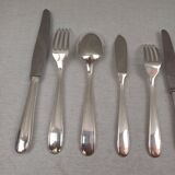 Christofle Dax model - 102-piece silver-plated cutlery set in perfect condition