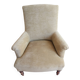 Fauteuil bergère velours vert urgent
