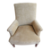 Fauteuil bergère velours vert urgent