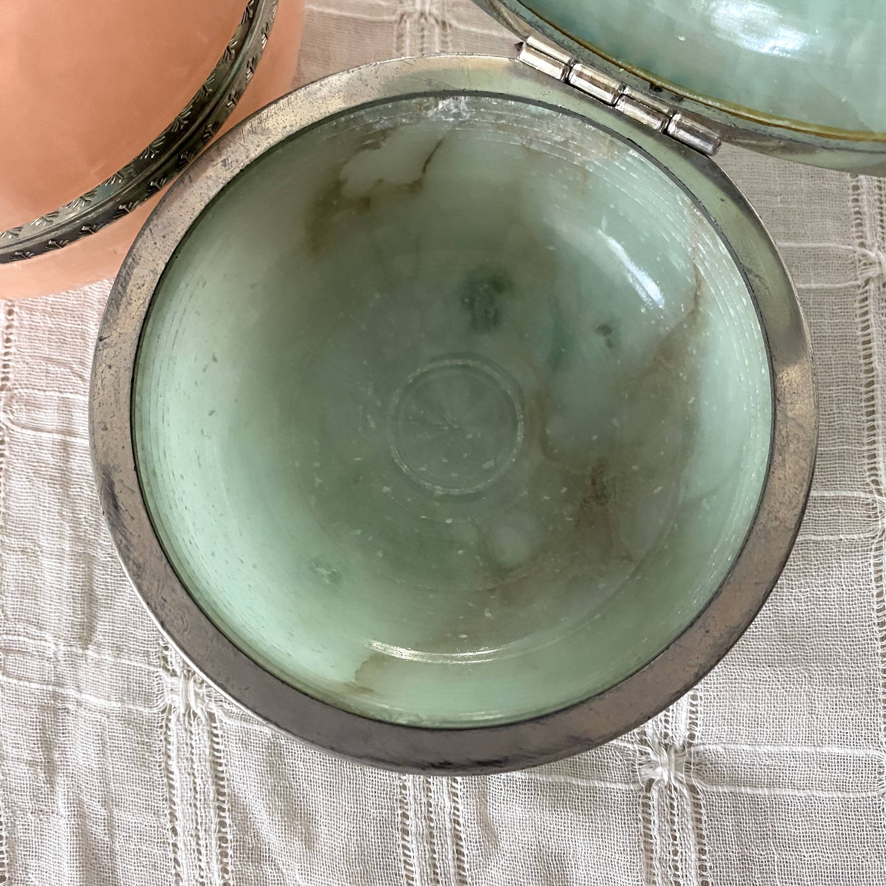Alabaster jewelry boxes