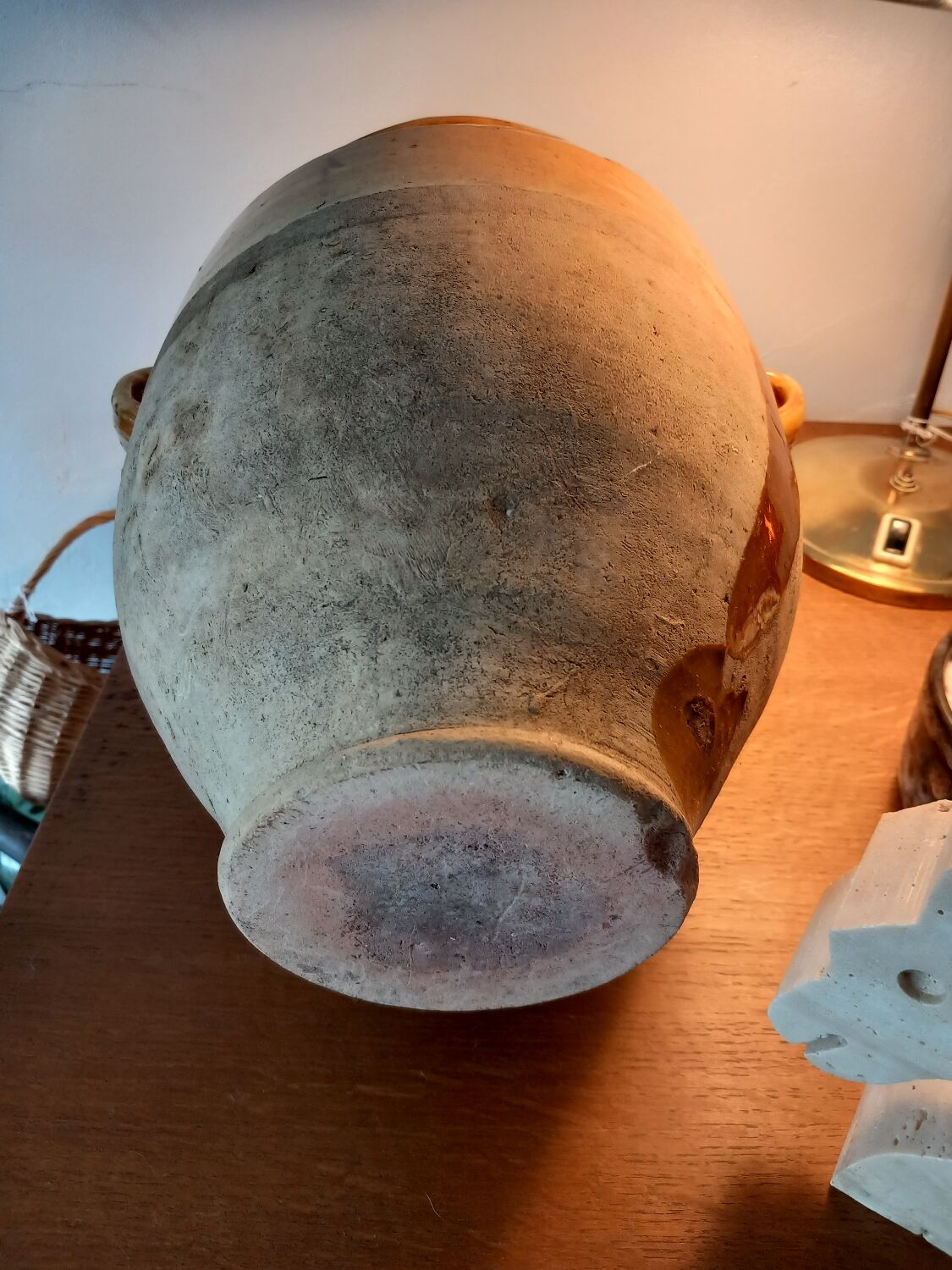 Confit pot/grease pot. old .19th. south west