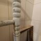 Wooden towel rack