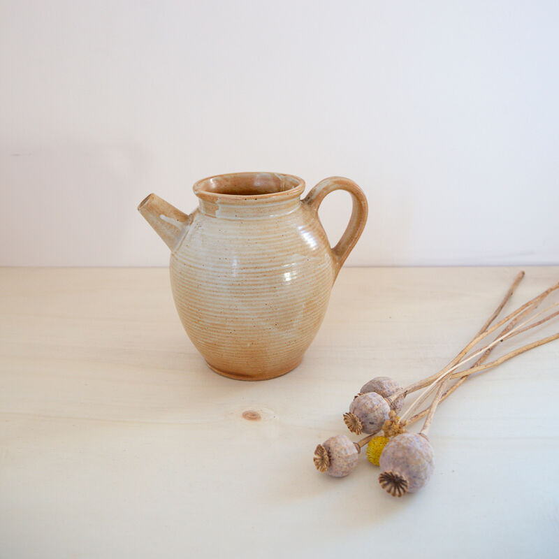 Pichet carafe gres Village France