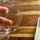 Lot of 6 small pink glasses