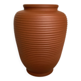 Small vase akru for klinker ceramics terracotta