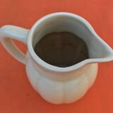 Art Deco Gadrooned Ceramic Pitcher