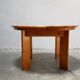 Vintage stretch dining table and 4 chairs by S. Coppola for Roche Bobois