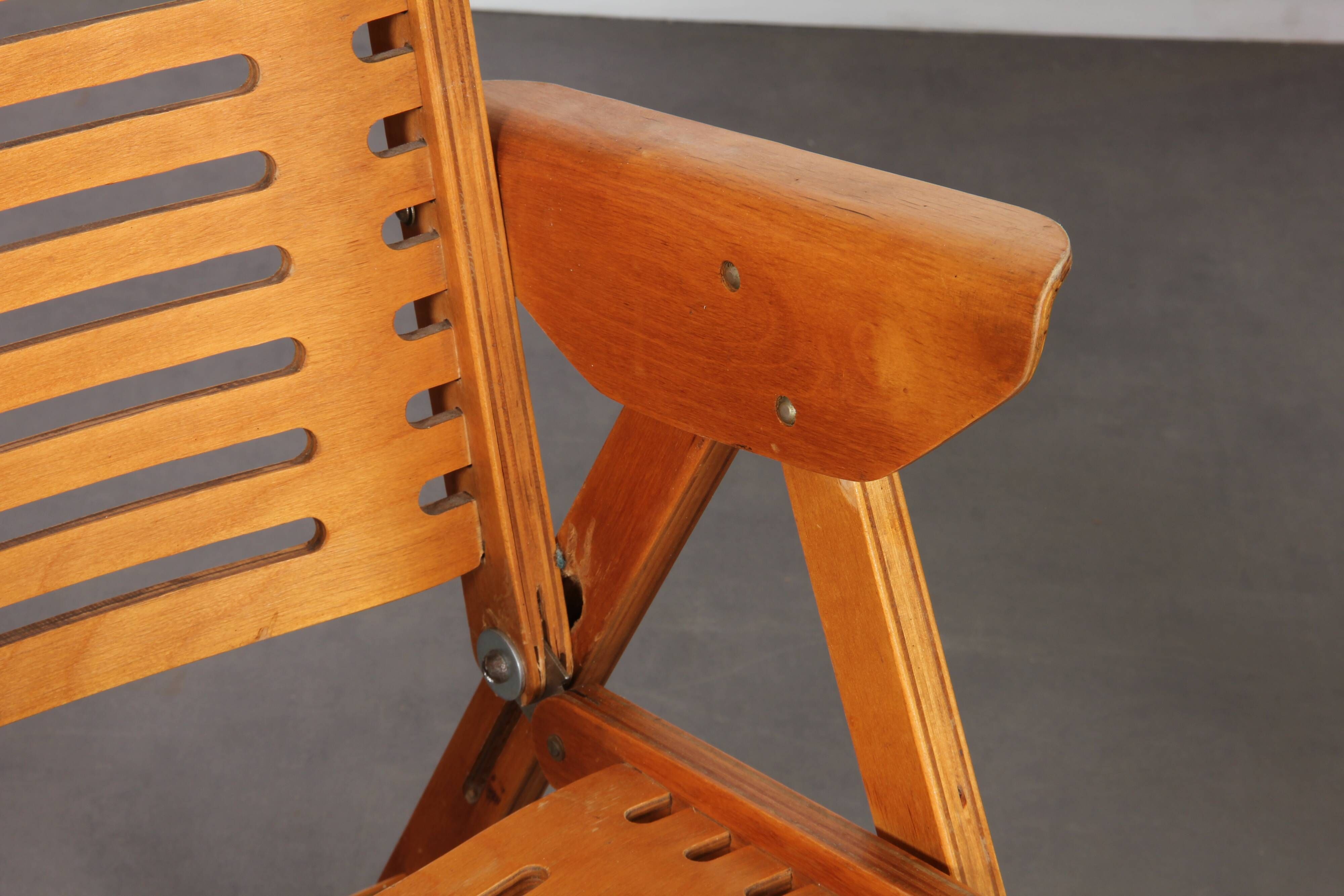 Pair of Rex armchairs by Niko Kralj for Stol Kamnik, 1950