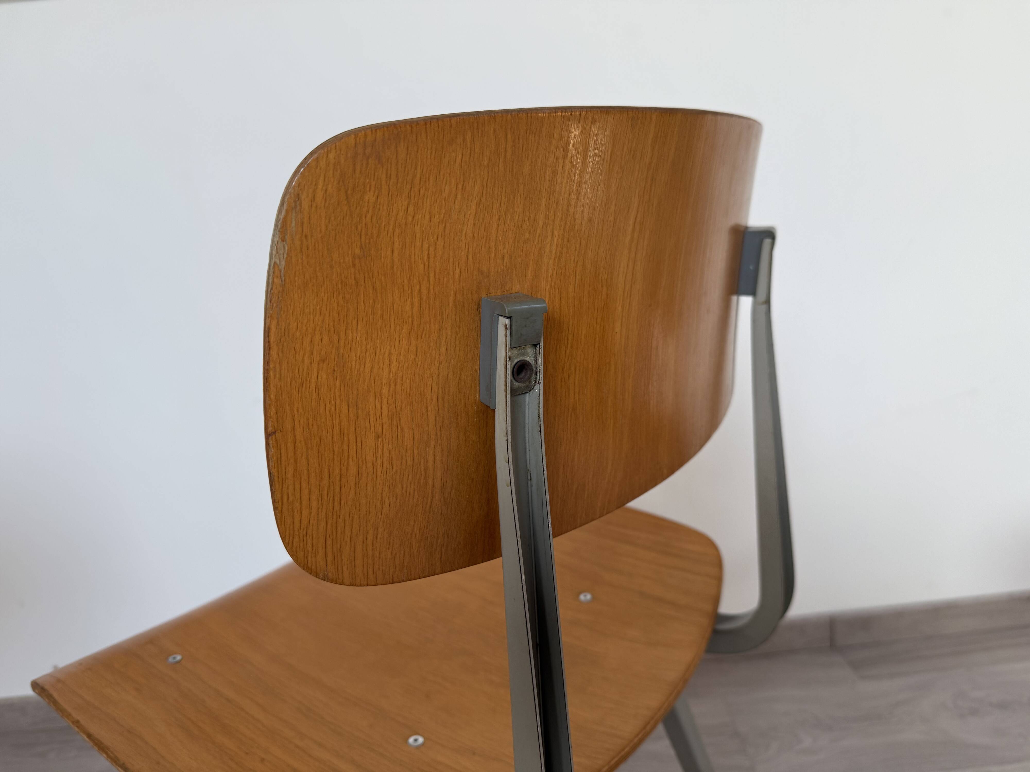 Set of 3 Friso Kramer chairs for Ahrend by Cirkel Result 60s 70s