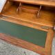 Slope desk scriban Donkey's back in Louis XV style, cherry wood, 1970.