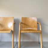 Set of vintage Thonet chairs model S320