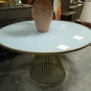 Large round table – In the spirit of Warren Platner for Knoll – Ø 140 cm