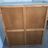 Verdigris two-door wardrobe